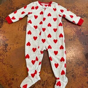 Red Heart Footies